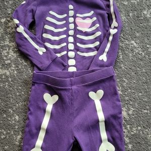 Toddler Skeleton PJs